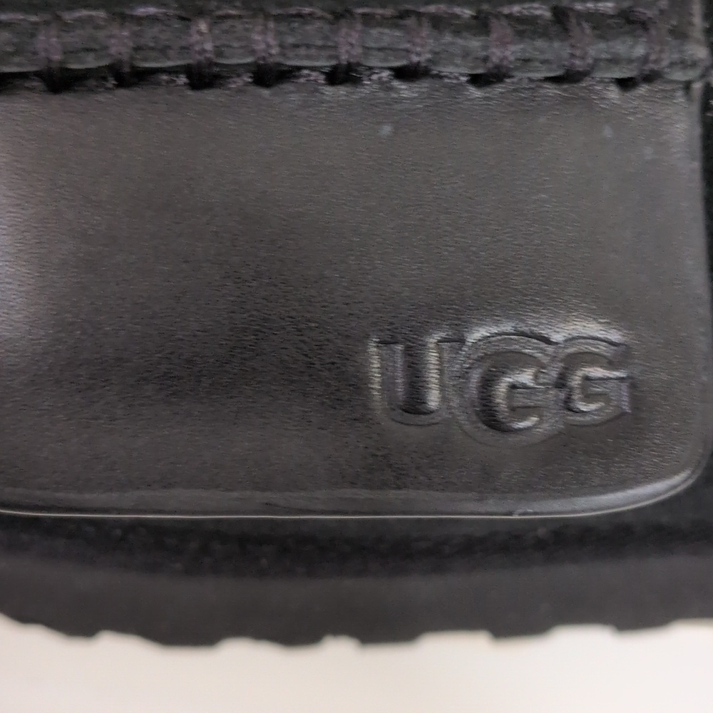 UGG Women's Goldenstar Platform Slingback Black Sandals...Size 12 - Picture 7 of 7